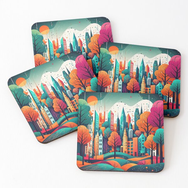 Item preview, Imaginary Urban Forests designed and sold by 0penvimark.