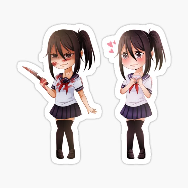 Simulator Stickers Redbubble - darkrp anime girl decal code roblox