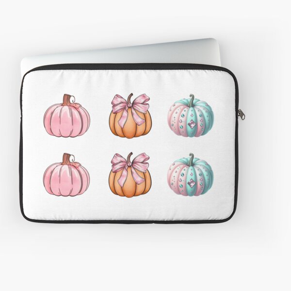 Item preview, Girly pink pumpkin set 6 pieces designed and sold by EmeraldeaArt.