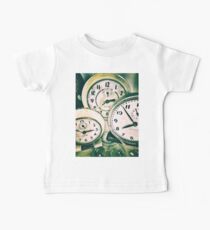 Vintage Clock Timepieces Baby Tee