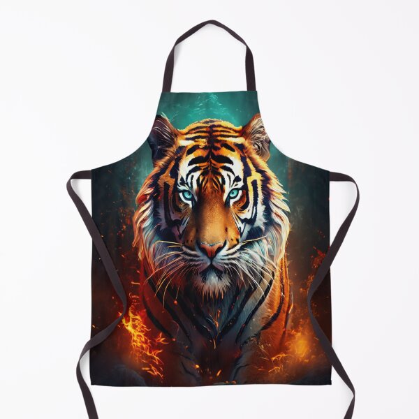Item preview, Mystical Orange Tiger designed and sold by BirdsnStuff.