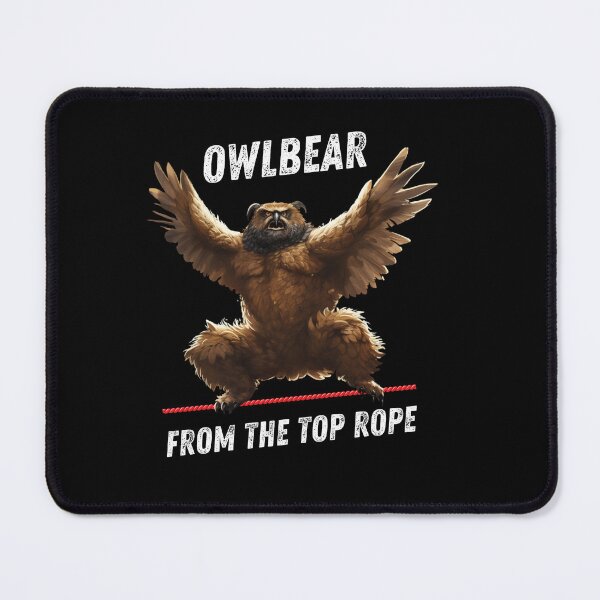 Item preview, Owlbear From The Top Rope / Funny DnD Shirt / Druid T-Shirt / Owlbear Shirt / Gift for D&D Fan designed and sold by Meowtaku-Shop.
