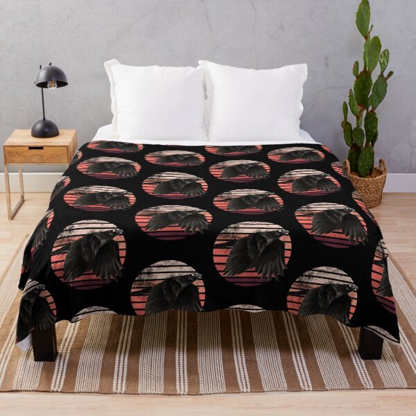 Item preview, Raven Crow Vintage Sun Design designed and sold by BeataY6Art.
