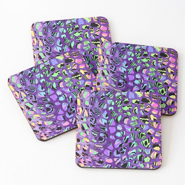 Item preview, Purple Giraffe Spots designed and sold by Sartoris Art.