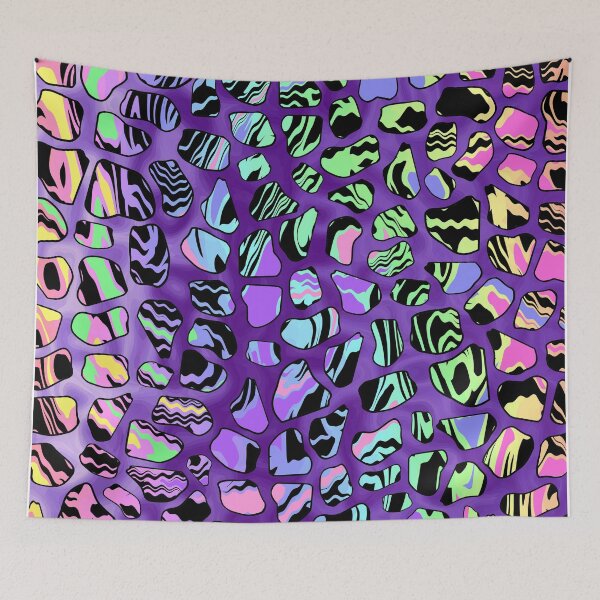 Item preview, Purple Giraffe Spots designed and sold by Sartoris Art.