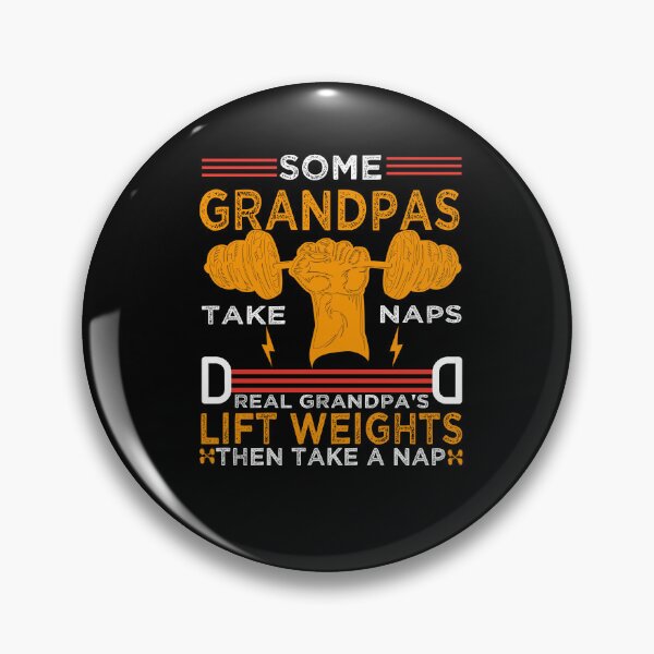 Item preview,  some grandpas take naps real grandpa's lift weights then take a nap designed and sold by nouradesinger.