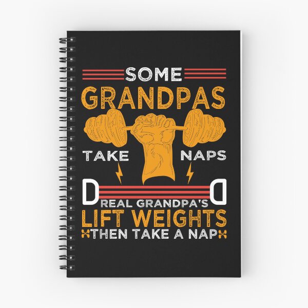 Item preview,  some grandpas take naps real grandpa's lift weights then take a nap designed and sold by nouradesinger.