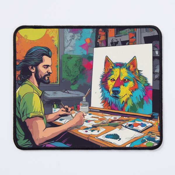 Item preview, The Living Canvas: An Artist's Wild Vision designed and sold by butikoshop.