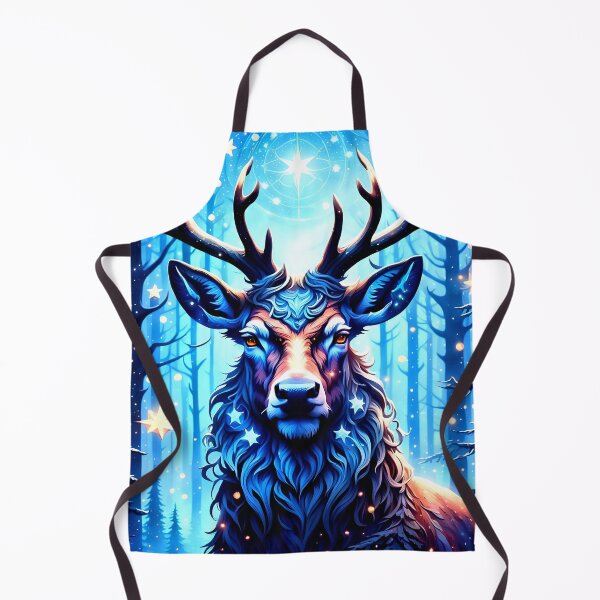 Item preview, Majestic Stag with Starry Antlers designed and sold by koreatvtea.