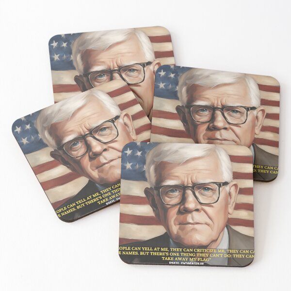 Item preview, Phil Donahue, long-running US talkshow host designed and sold by usa-Tshirt.
