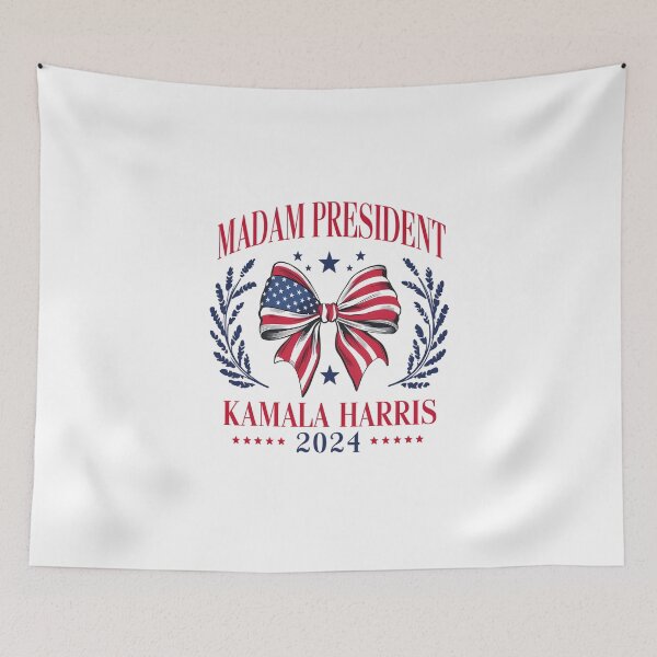 Item preview, Harris walz 2024 KAMALA harris madam president sticker designed and sold by Tycoonn.