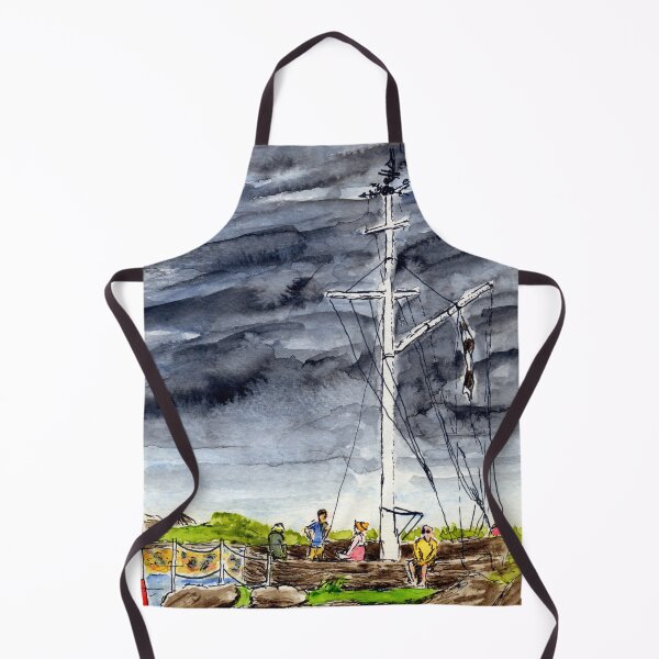 Item preview, The Flagstaff at Trearddur Bay, Ynys Mon / Anglesey, North Wales designed and sold by LymphomaLass.
