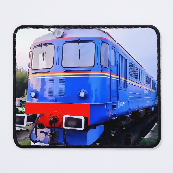 Item preview, Diesel locomotive on the railway. Trains Inspirations designed and sold by Gabi.Media.