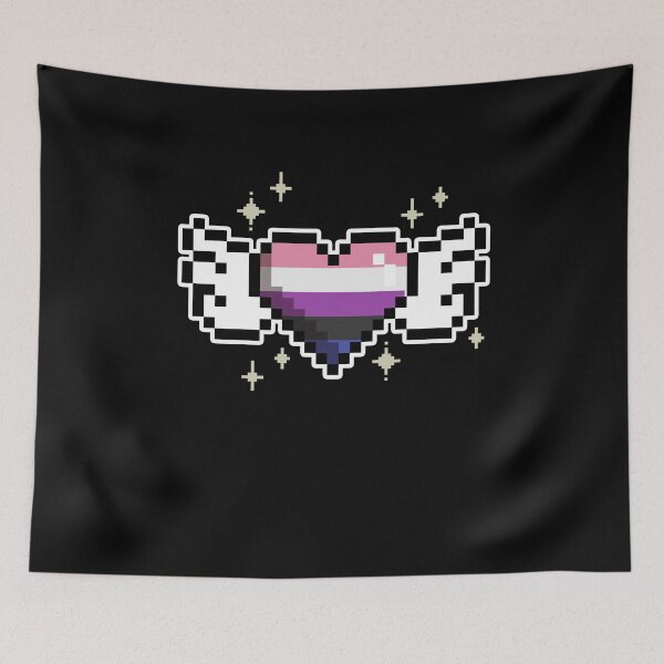 Item preview, Genderfluid Gaymer LGBT Gaming Pride Flag designed and sold by Clara Hollins.