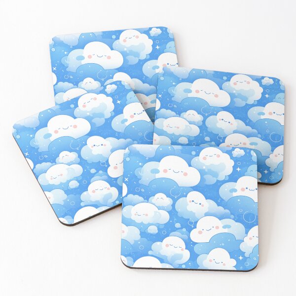 Item preview, White Clouds II | Seamless designed and sold by Unrooted.