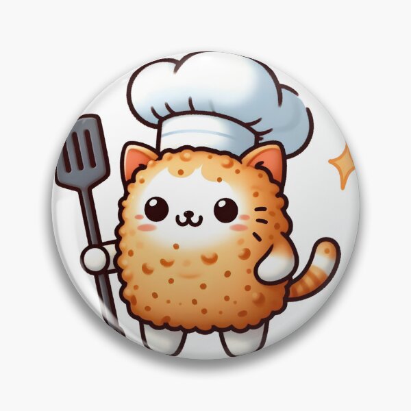 Item preview, Tatertot Cat Cheff designed and sold by StickyGuys.