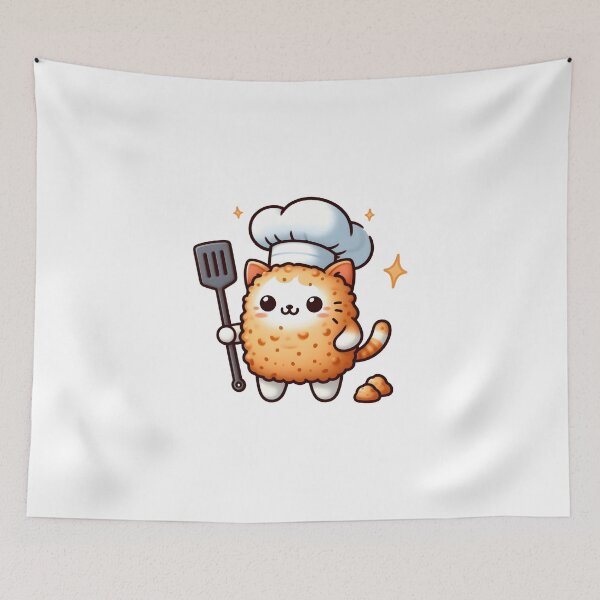 Item preview, Tatertot Cat Cheff designed and sold by StickyGuys.