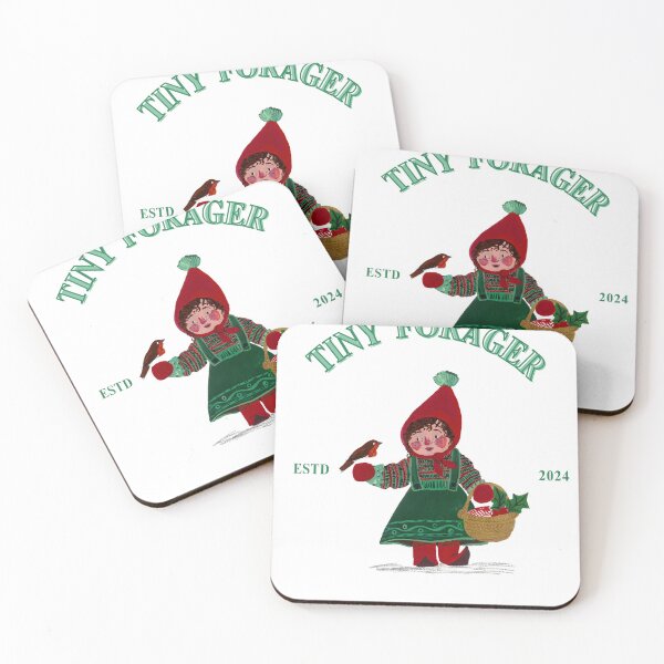 Item preview, Tiny Forager Christmas Edition – Holiday Cheer for the Little Forager in Your Life designed and sold by Jemma Jamie Skidmore.