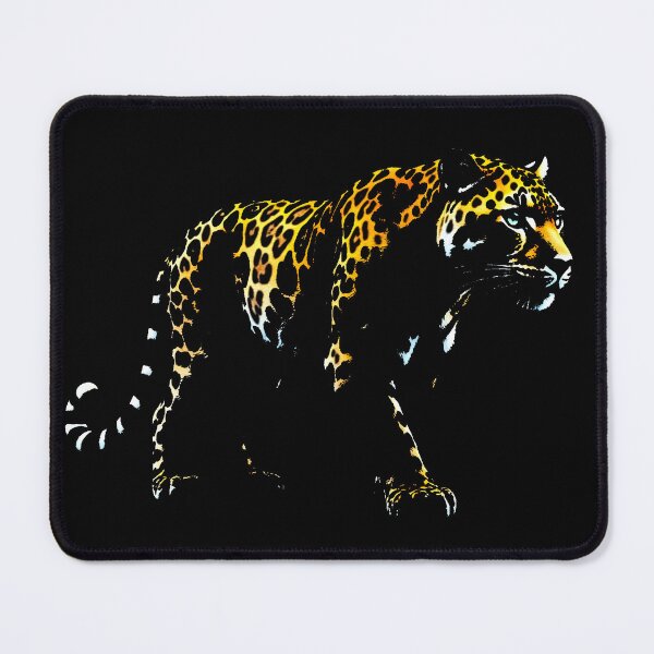 Item preview, Gold & black Jaguar designed and sold by Kelly Tappero.