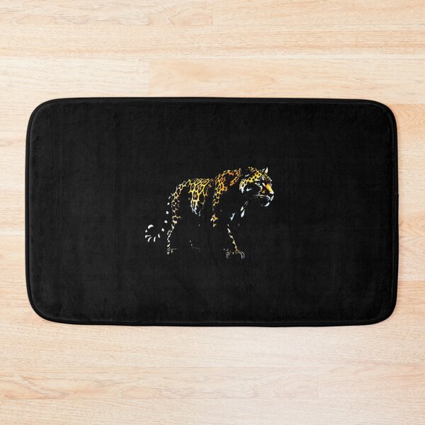 Item preview, Gold & black Jaguar designed and sold by Kelly Tappero.