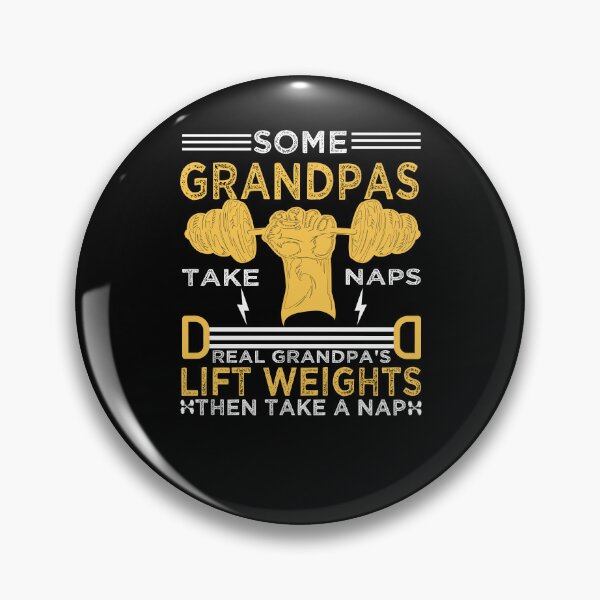 Item preview,  some grandpas take naps real grandpa's lift weights then take a nap designed and sold by nouradesinger.