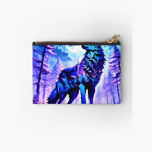 Item preview, Mysterious Wolf Howling at Moon designed and sold by koreatvtea.
