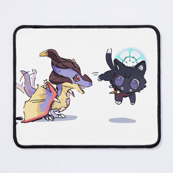Item preview, Scarameow and Mini Durin Wanderer Scaramouche Genshin Impact designed and sold by Sapphireicecream.