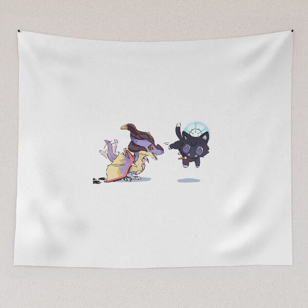 Item preview, Scarameow and Mini Durin Wanderer Scaramouche Genshin Impact designed and sold by Sapphireicecream.