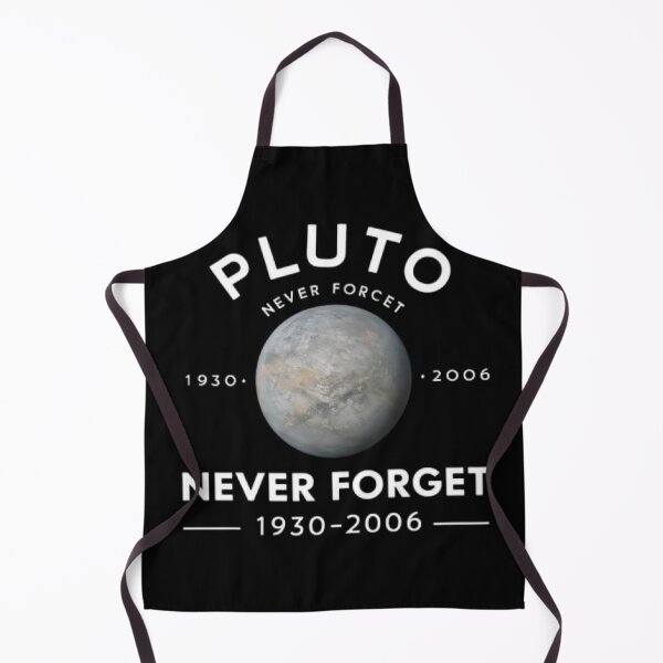 Item preview, Pluto Never Forget, space science lover designed and sold by JustCrafted.