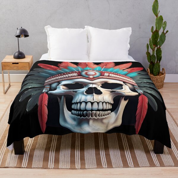Item preview, Apache Skull designed and sold by DebriArte.