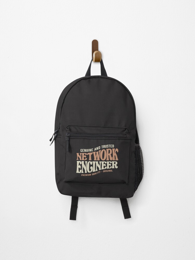 Thumbnail 1 of 3, Backpack, Proud Network Engineer designed and sold by cidolopez.