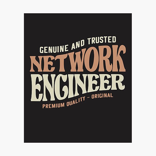 Item preview, Proud Network Engineer designed and sold by cidolopez.