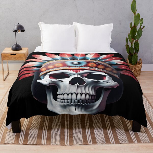 Item preview, Apache Skull designed and sold by DebriArte.