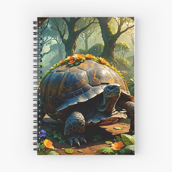 Item preview,  Giant Tortoise with Lush Garden designed and sold by koreatvtea.