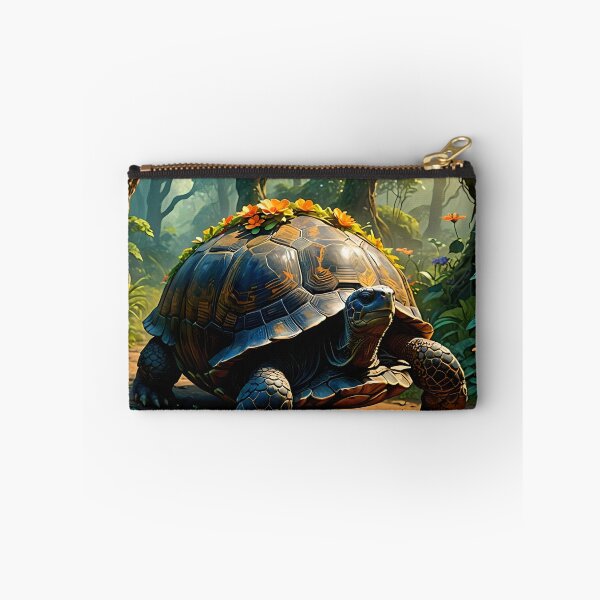 Item preview,  Giant Tortoise with Lush Garden designed and sold by koreatvtea.