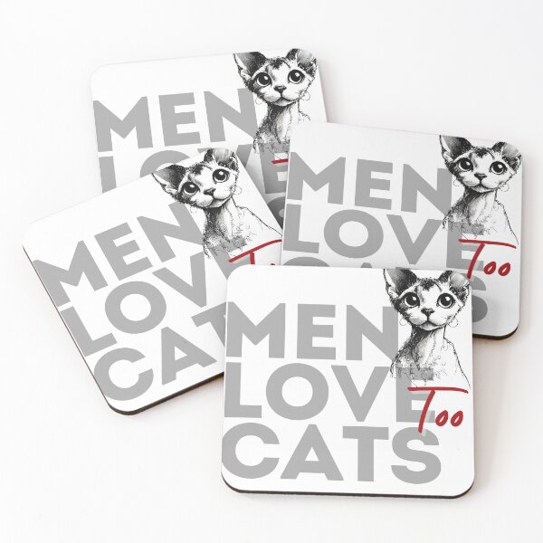 Item preview, "Men Love Cats Too" designed and sold by GorillaGrodd.