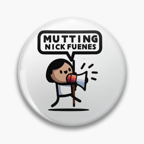 Item preview, Muting Nick Fuentes Stickgirl  designed and sold by StickyGuys.