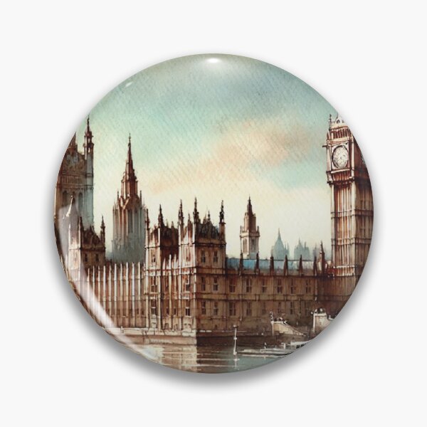 Item preview, Big Ben and the Houses of Parliament, UK designed and sold by Era-of-Traveler.