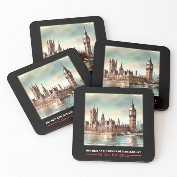 Item preview, Big Ben and the Houses of Parliament, UK designed and sold by Era-of-Traveler.
