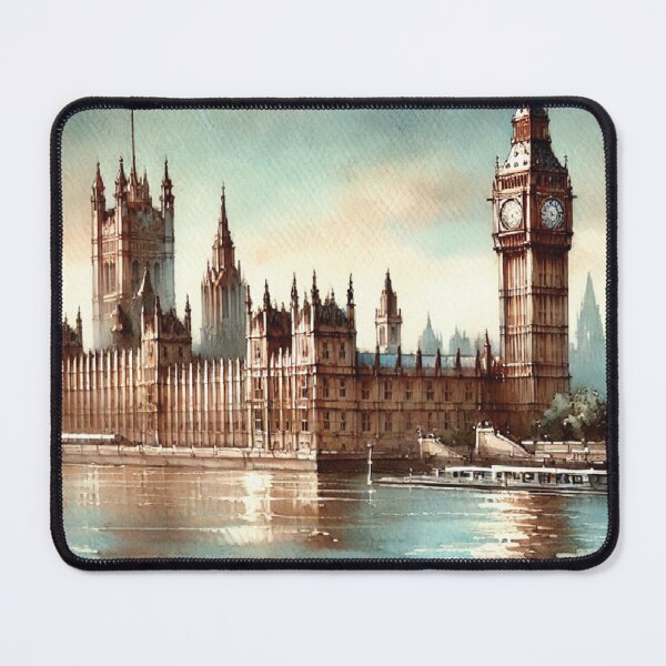Item preview, Big Ben and the Houses of Parliament, UK designed and sold by Era-of-Traveler.