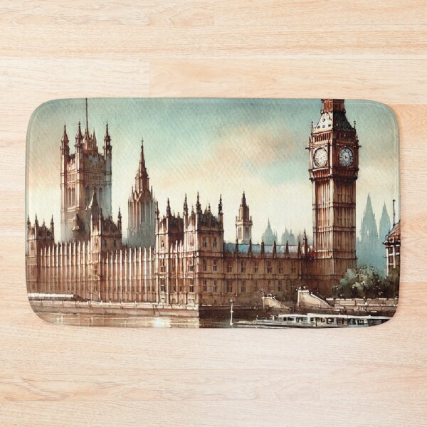 Item preview, Big Ben and the Houses of Parliament, UK designed and sold by Era-of-Traveler.
