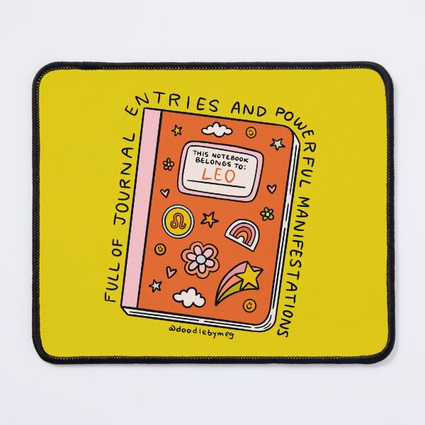 Item preview, Leo Notebook designed and sold by doodlebymeg.