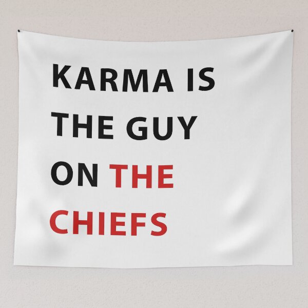 Item preview, karma is the guy on the chiefs coming straight home to me! designed and sold by sarabye.