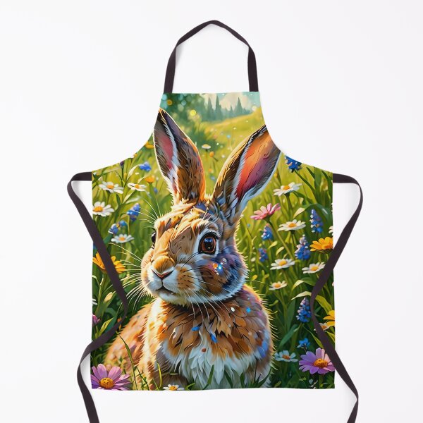 Item preview, Charming Rabbit in Magical Meadow designed and sold by koreatvtea.