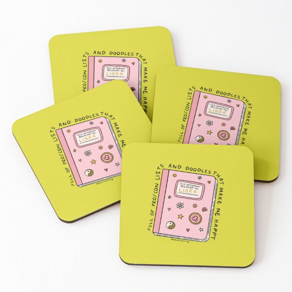 Item preview, Libra Notebook designed and sold by doodlebymeg.