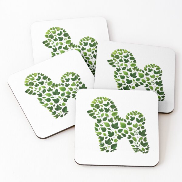 Item preview, Leafy Dog: Embracing Nature’s Green Essence designed and sold by yuxin2009.