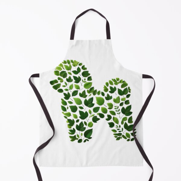 Item preview, Leafy Dog: Embracing Nature’s Green Essence designed and sold by yuxin2009.