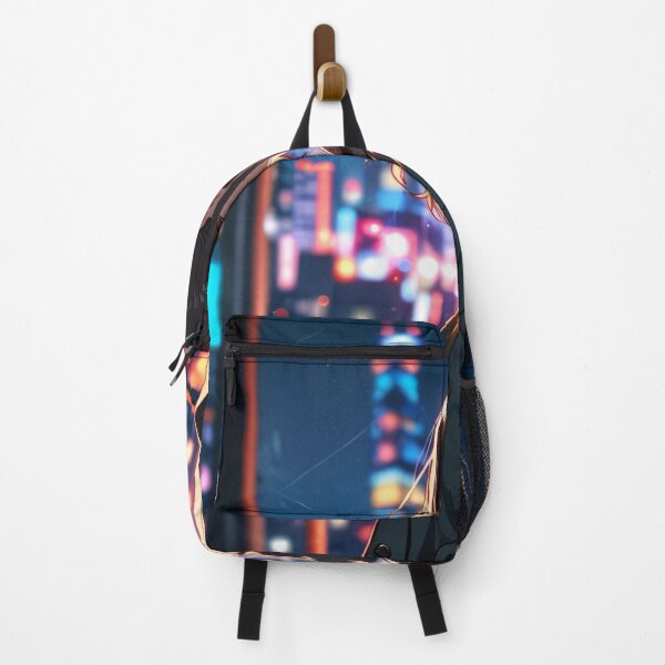 Item preview, Dynamic Anime Character - Vibrant Cityscape Art designed and sold by Kamal Khajeb.