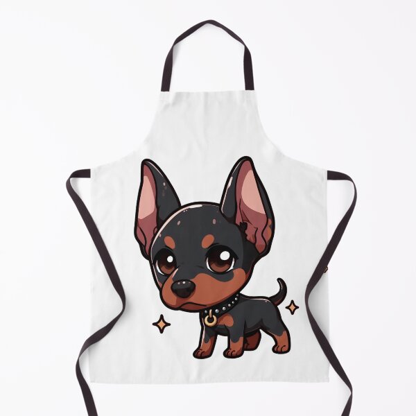 Item preview, The Natural Ear Doberman Chibi designed and sold by StickyGuys.