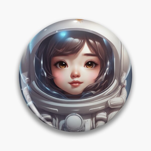 Item preview,  Cute Astronaut Flying with Rocket Cartoon Vector Icon Illustration designed and sold by hjian8219.